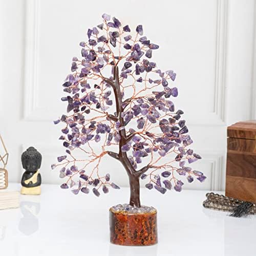 Crocon® Amethyst Crystals Tree, Birthday Gifts for Women & Men, 10-12 inch - Image 4