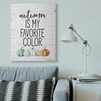 Autumn Color Seasonal Word Art, 36 x 48 Inch Canvas Wall Art - Image 2