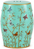 Lefedrasticity Ceramic Garden Stool Outdoor Decorative Garden Stools Hand-Painted Chinoiserie Decor Drum Stool for Garden Patio Backyard Balcony Living Room Bathroom (Green, Pattern 3) by %F0%9D%97%9F%F0%9D%97%B2%F0%9D%97%B3%F0%9D%97%B2%F0%9D%97%B1%F0%9D%97%BF%F0%9D%97%AE%F0%9D%98%80%F0%9D%98%81%F0%9D%97%B6%F0%9D%97%B0%F0%9D%97%B6%F0%9D%98%81%F0%9D%98%86