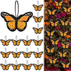 HunnmingRe 16 Pcs Monarch Butterfly Decorations, Dia De Los Muertos Decor by HunnmingRe