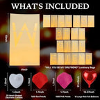 Will You Be My Girlfriend Decorations – Valentine’s Day Surprise Set with Light Up Letters, 30 Tea Light Candles, 2000 Rose Petals, 10 Balloons – Luminary Bags for Romantic Setup - Image 2