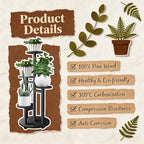 GEEBOBO 5 Tiered Tall Plant Stand for Indoor - Image 6