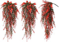 RECUTMS Artificial Monkey Hanging Plants Faux Draping Trailing Greenery 3Pc by RECUTMS