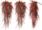 RECUTMS Artificial Monkey Hanging Plants Faux Draping Trailing Greenery 3Pc by RECUTMS