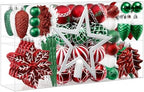 SHareconn 106 PCS Christmas Ball Ornaments for Christmas Tree Decorations by SHareconn