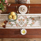 Patdrea Designer Elegant French Velvet Table Runner,12"X118"-Santiago C - Image 6