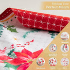 Maison d' Hermine Placemats Set of 4 Reusable 100% Cotton (13"x19") - Image 6