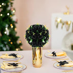 BLOSMON Fake Black Rose Flower Balls for Table Centerpieces Decor, 10 Pcs - Image 3