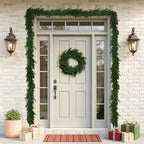 6FT 2 Pack Norfolk Pine Garland, Realistic Christmas Mantel Decor - Image 6