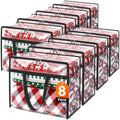 SpaceTrove Clear Storage Bags, 8-Pack Under Bed and Closet Organizers 40L by Unknown