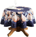 Maison d' Hermine Table Cloth Round Table Reusable 100% Cotton 69" Diameter by MaisondHermine