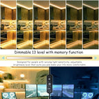 4000k 50 Feet Led Strip Lights for Bedroom Dimmable 10 FT 180 LEDs Rope Light Flexible Super Bright White Tape Lights for Ceiling Room Home Decor Luces LEDs for DIY Living Room Kitchen Vanity - Image 3