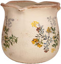 Ceramic Flower Vase, Rustic Farmhouse Vases & Planting Pots with Drainage by XiaanJiaju