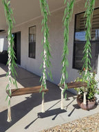 200 Strands 1200FT Fake Ivy Leaves Artificial Ivy Greenery Garland Faux Willow Vines Silk Hanging Plants Home Aesthetic Jungle Party Vines for Bedroom Wedding Patio Garden Wall Room - Image 2