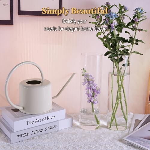 TBWIND 12pcs 12 Inch Clear Glass Cylinder Vases for Centerpieces - Image 4