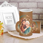 to The Worlds No 1 Grandma Decorations Indoor Candles with Floral Flameless Candles with Remote and Timer 2 Pack Battery Operated Grandma Mothers Day Themed LED Candles for Gift Home Decor - Image 4