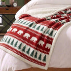 Eddie Bauer - Sherpa Reverse Throw Blanket for Bed or Couch, 50 x 60 - Image 3