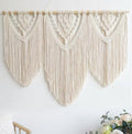 Achart Macrame Wall Hanging Large- Boho Wall Decor- large wall art- Wall Decor Living Room- Macrame Tapestry Boho Decor for Bedroom (Beige-C) by Achart