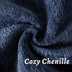 Decorative Throw Pillow Covers 22x22 Chenille Boho Pillowcase - Image 2