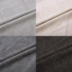 Set of 4 Soft Textured Decorative Throw Pillow Covers 18x18 Inch Cozy Farmhouse Cushion Cover Square Accent Pillow Cases for Bed Couch Sofa Living Room, Grey Series - Image 7