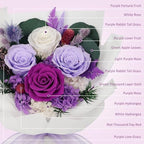 Flowers for Delivery Prime Preserved Real Roses Bouquet Save 3-5 Years - Image 7
