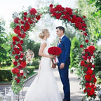 100Pcs Red Roses Artificial Flowers, Real Touch Velvet Fake Roses Bouquet - Image 5