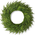 32" Large Cedar Norfolk Pine Wreath for Front Door, Faux Christmas Wreath by MISSIROSE