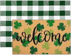 Tinideya 2 23.6 X 35.4 Inches St Patrick's Day Green White - Image 6
