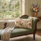 ISAENNE Designer Velvet Throw Pillow Covers,20"x12" Set of 2-Grace A - Image 3