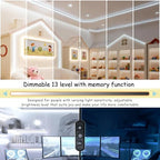 Led Strip Lights for Bedroom Dimmable 30 FT 540 Leds Rope Light Flexible Super Bright White Tape Lights for Ceiling Room Home Decor Luces Leds for DIY Living Room Kitchen Vanity Mirror Study Room - Image 2