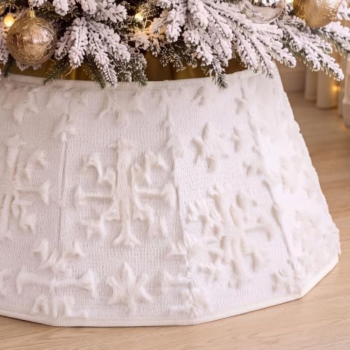 Soulchen Faux Fur Christmas Tree Collar 24 Inch by Soulchen