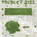1 Pcs Fake Moss Table Runner Halloween Enchanted Forest Decor - Image 4