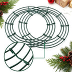 Thealyn 12 Pack 20" Metal Wreath Frame, Wire Wreath Rings for DIY Decor - Image 3