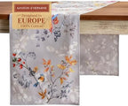 Maison d' Hermine Table Runner 100% Cotton 14.50" x 108" (Double Layer) by MaisondHermine