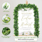 DDHS 2Pcs Artificial Boxwood Garland, 6FT Fake Plant for UV Outdoor - Image 2