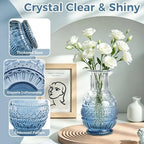 Babenest 12pcs Small Bud Vase Set for Home Party Deco, Gradient-Blue - Image 4