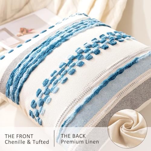 Boho Throw Pillow Covers Decorative Neutral Farmhouse Pillow case - Image 2