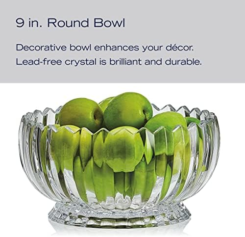 Mikasa Estate Crystal Footed Bowl, 9 Inch (Pack of 4) - Image 4