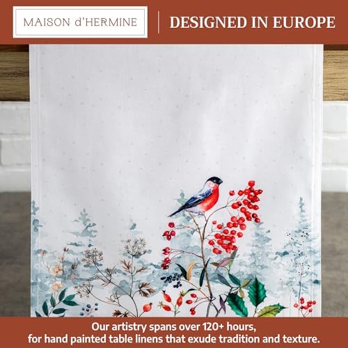 Maison d' Hermine Table Runner 100% Cotton 14.50" x 72" (Double Layer) - Image 2
