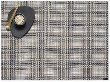 Chilewich Basketweave Placemats, Woven Rectangle Placemats Set of 4 by Chilewich
