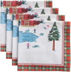 Maison d' Hermine Cloth Napkins Set of 4 Reusable 100% Cotton (20" x 20") by MaisondHermine