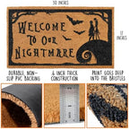 Nightmare Christmas Door Mat 30x17 Inch, Jack Door Mat, Coir Welcome Mat - Image 3