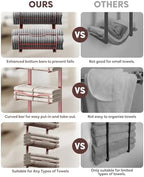 Aetyord Hanging Towel Racks for Bathroom Storage - Image 6