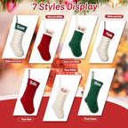 Personalized Christmas Stockings,Custom Stocking with Embroidered Name - Image 3