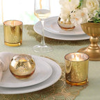 Volens 30pcs Assorted Gold Votive Candle Holders, Large Gold Decorations - Image 4
