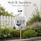 Mud Pie Led Tin Skeleton Yard Stake, Garden Accessories, Seasonal Home Decor, Holiday Giftable Decor - Image 6