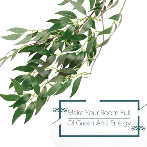 ANPHSIN Fake Vines Greenery Garland, 5 Packs, Total 28ft - Image 5