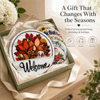 16Pcs Interchangeable Welcome Sign for Front Door, Magnetic Seasonal Decor (12pcs) - Image 2