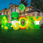 Danxilu 6 FT Long St Patricks Day Inflatables Outdoor Lucky Letters Gnome by Danxilu