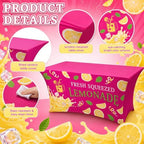 Frienda 2 Pcs Lemonade Stand Supplies 6ft Lemonade Stand Stretch Tablecloth - Image 5